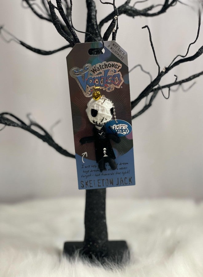 Watchover Voodoo 3-Inch Skeleton Jack Keychain - Handcrafted Gift to Bring Good Luck and Positivity Everywhere You Go - Image 5
